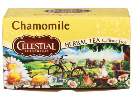 Celestial Seasonings - Herbal Tea Chamomile, 20 Bags (Pack of 6) Online Hot Sale