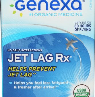 Genexa - Organic Jet Lag Rx 60 TB - Pack of 1 Discount