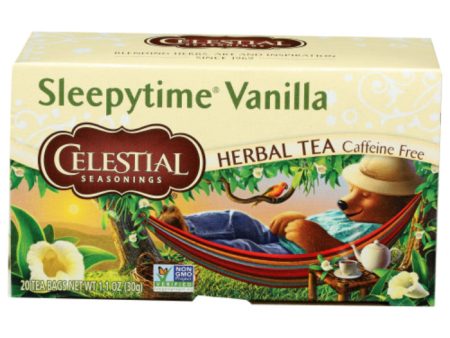 Celestial Seasonings - Herbal Tea Sleepytime Vanilla, 20 Bags (Pack of 6) Online