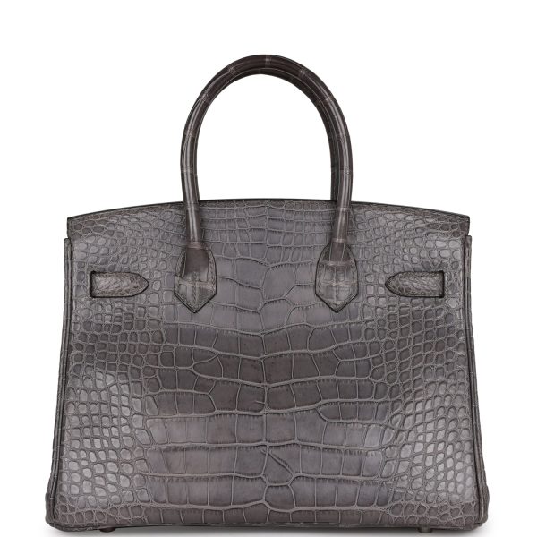 Hermes Birkin 30 Gris Paris Matte Alligator Palladium Hardware Online