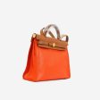 Hermes 31 - Orange Mecano Berline Toile Online Hot Sale