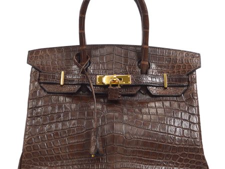 HERMES * 2002 BIRKIN 30 Havane Matt Niloticus Supply