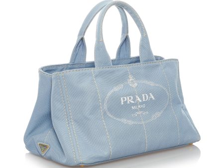 Prada Canapa Logo Canvas Handag 30765 For Sale