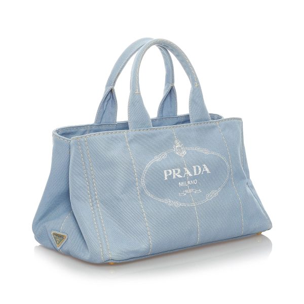 Prada Canapa Logo Canvas Handag 30765 For Sale