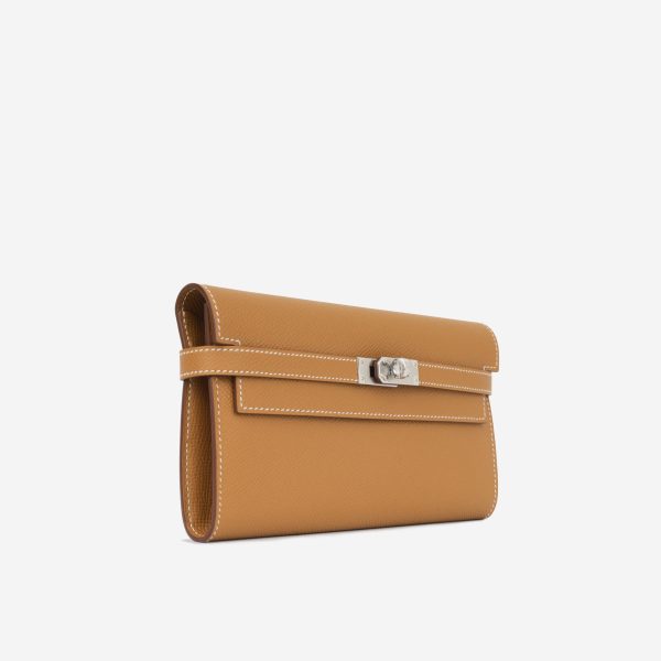 Hermes Kelly Wallet - Gold Online Hot Sale