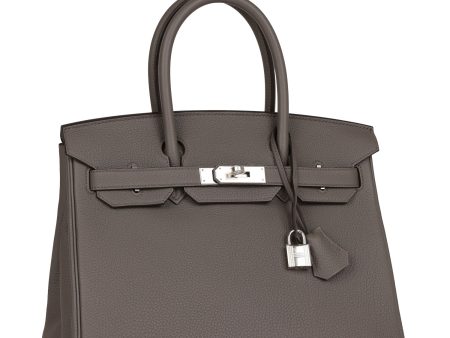 Hermes Birkin 30 Etain Togo Palladium Hardware Online Hot Sale