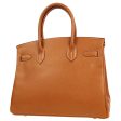 HERMES * BIRKIN 30 Handbag Gold Courchevel Hot on Sale