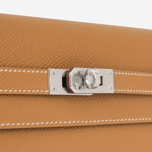 Hermes Kelly Wallet - Gold Online Hot Sale