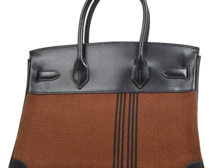 HERMES 2006 BIRKIN 30 Toile Potamos Cheap