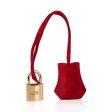 Hermes Birkin 25 Doblis Bag Rouge Vif Suede Gold Hardware Online