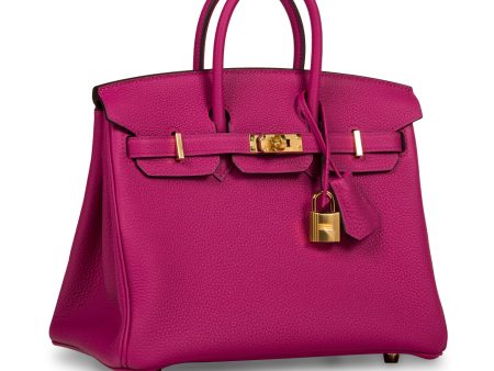 Hermes Birkin 25 - Rose Poupre Togo - GHW For Discount