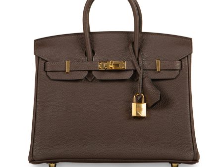 Hermes Birkin 25 - Chocolate Brown Togo Online now