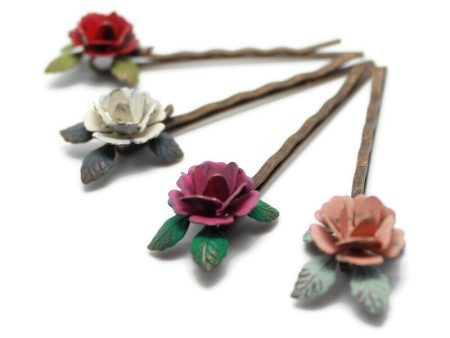 Rose Bobby Pin For Cheap