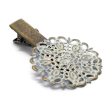 Darling Hair Clip - Metal Filigree Hair Clip - Cottage Core Fashion Supply