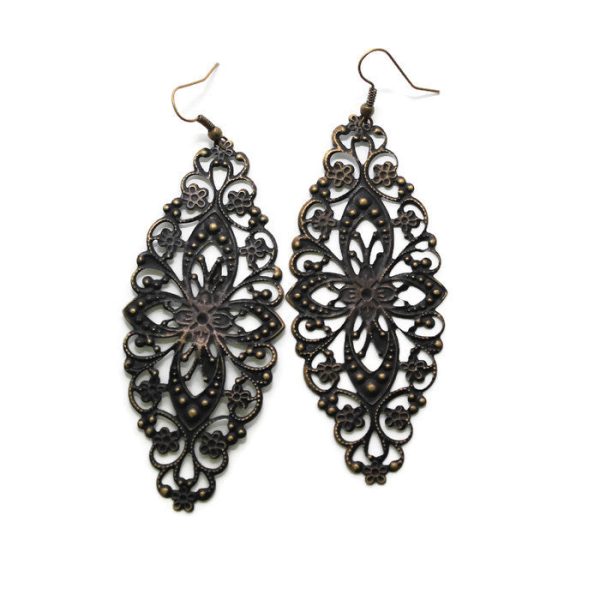 Simply Lovely Earrings - Lightweight Metal Earrings Discount