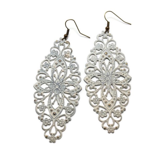 Simply Lovely Earrings - Lightweight Metal Earrings Discount