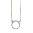 Charm Keeper Necklace Blank Silver on Sale