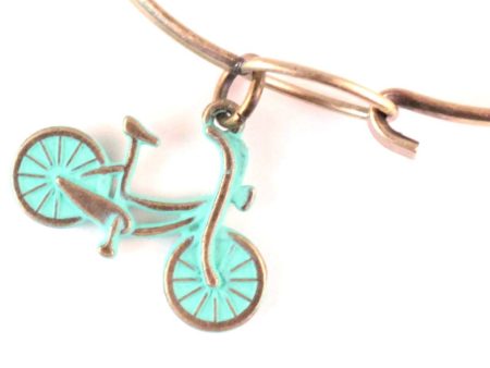 Bicycle Charm Bracelet, Necklace, or Charm Only For Discount