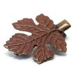 Branch Out Hair Clip - Hand Painted Fall Leaf on Alligator Clip Online now