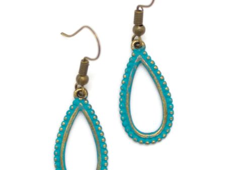 Open Zipper Drop Earrings Supply