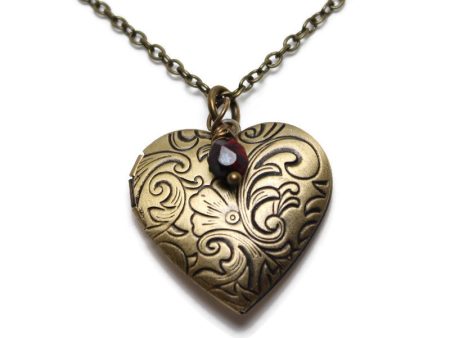 Tooling Around My Heart Locket Fashion