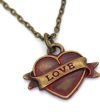 Love Heart Charm Bracelet, Necklace or Charm Only Online