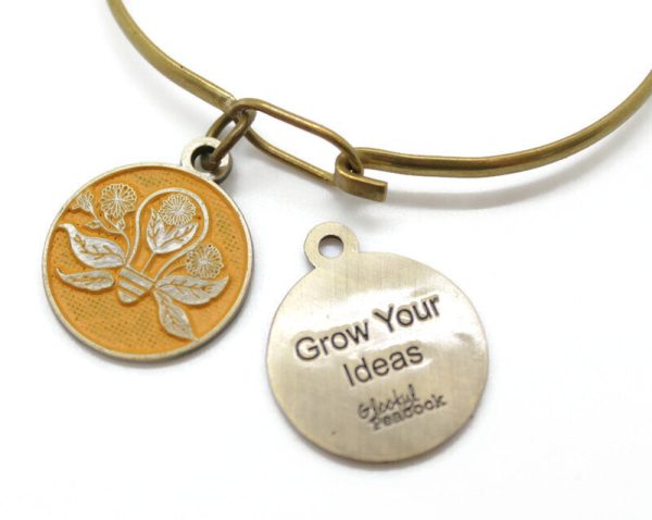 Grow Your Ideas Token Charm Bracelet, Necklace, or Charm Only For Sale