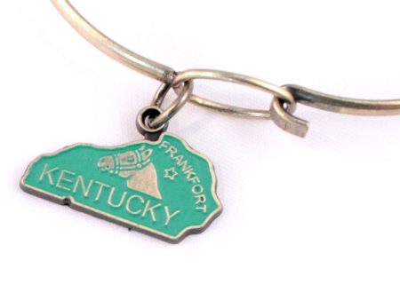 Kentucky State Charm Bracelet, Necklace, or Charm Only For Discount