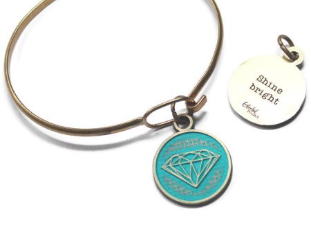 Shine Bright Token Bracelet, Necklace, or Charm Only Sale