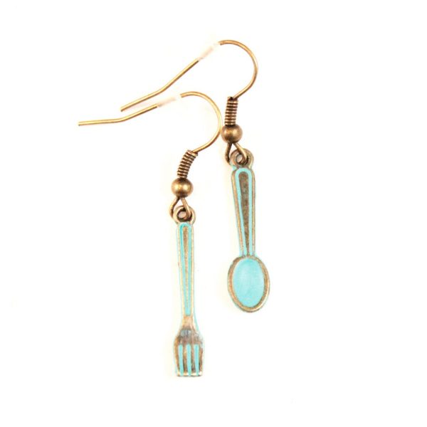 Spoon and Fork Earrings Online Sale