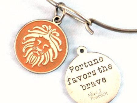 Brave Token Charm Bracelet, Necklace, or Charm Only Supply