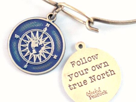 True North Token Charm Bracelet, Necklace, or Charm Only on Sale