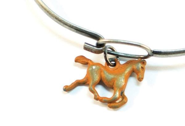 Silver Horse Charm Bracelet, Necklace, or Charm Only Sale