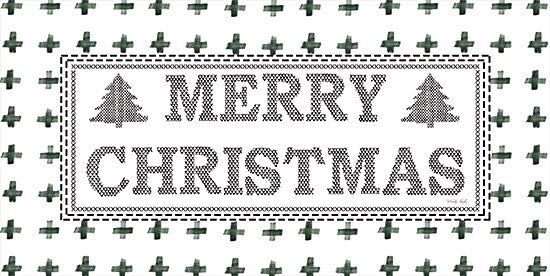 CIN2708 - Merry Christmas Stitchery  - 18x9 For Cheap