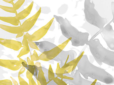 SDS850 - Yellow-Gray Leaves 2 - 12x12 Online Sale