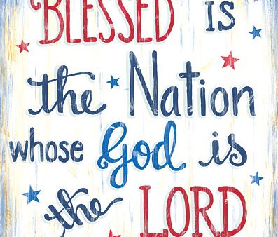 ALP2038 - Blessed is the Nation - 12x16 Online