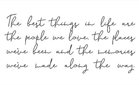 SB818 - The Best Things in Life - 18x9 For Sale