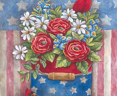 ART1250 - American the Beautiful - 12x18 Hot on Sale