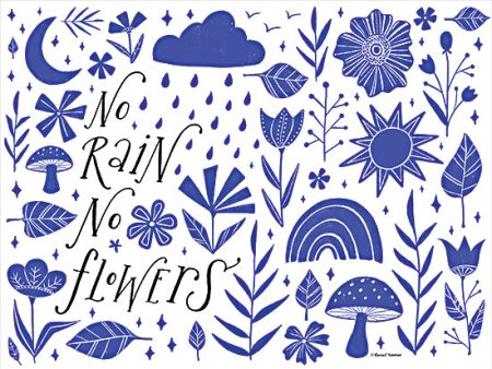 RN330 - No Rain No Flowers - 16x12 Hot on Sale