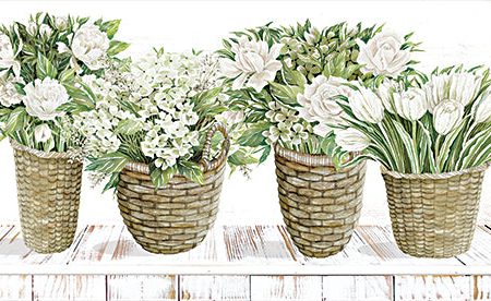 CIN2732 - Floral Baskets - 18x9 Sale