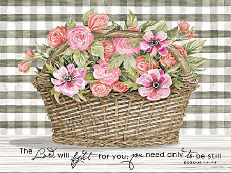 CIN2925 - The Lord Will Fight For You - 16x12 Fashion